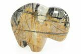 Polished Picasso Marble Bison - Utah #308669-1